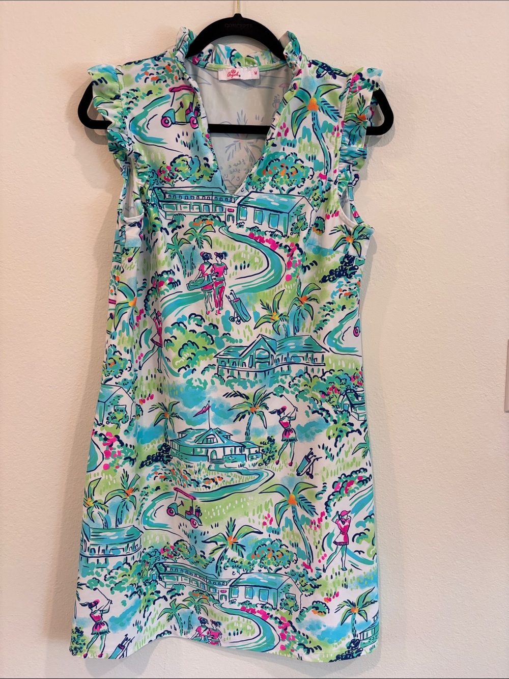 Aryeh Golf Dress. Size medium